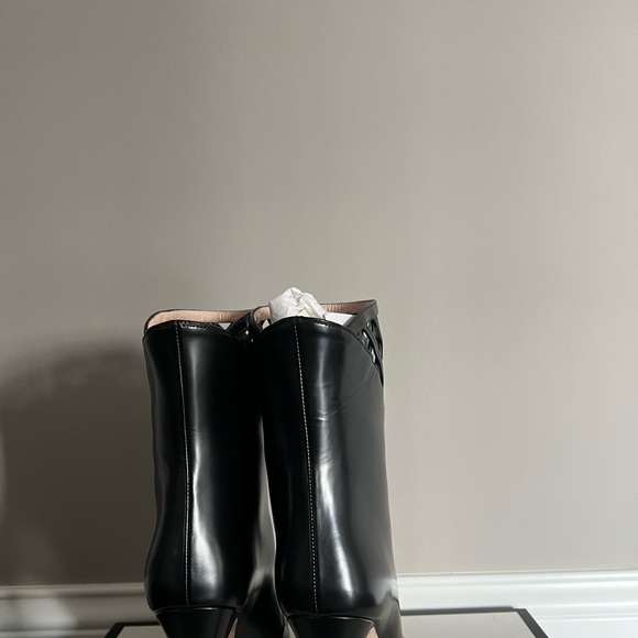 Gucci black 7US CALF LEATHER - Picture 2 of 5